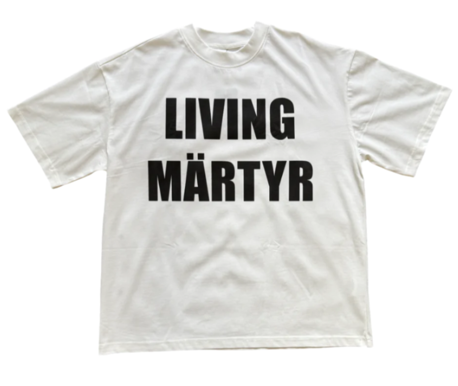 LIVING MÄRTYR- Classic Shirt White