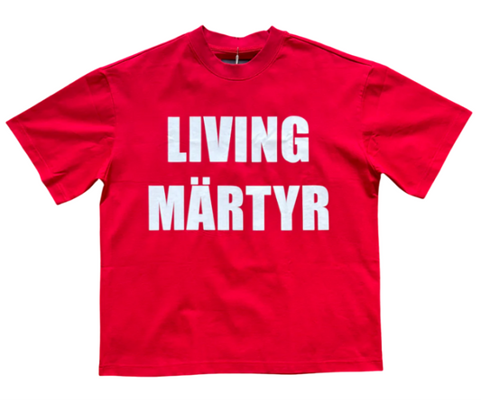LIVING MÄRTYR- Classic Shirt Red